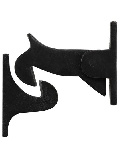 Solid-Bronze Door Holder.